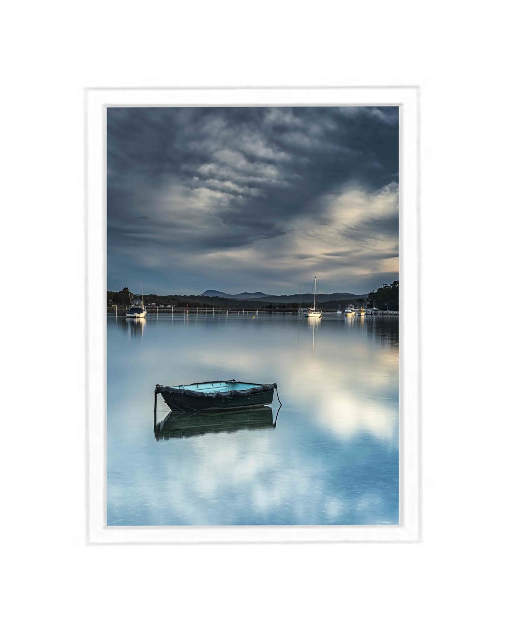 Matte Prints 16 x 20 inches -Little Boat - Merimbula Lake