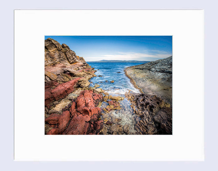 Mat Prints 16 x 20 inches - North Head Rocks (Worang Point).