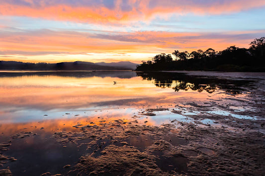 Top Lake Sunset Merimbula