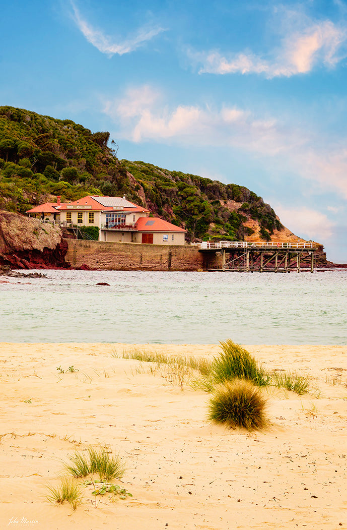 Merimbula Wharf from Main Beach Colour