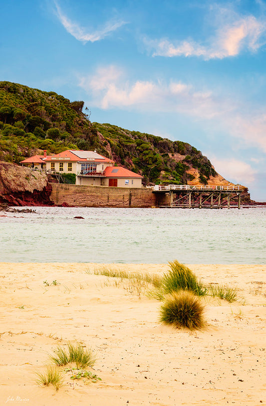 Merimbula Wharf from Main Beach Colour