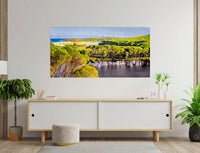 Bournda Lagoon from Hill Top- 2 to 1 format