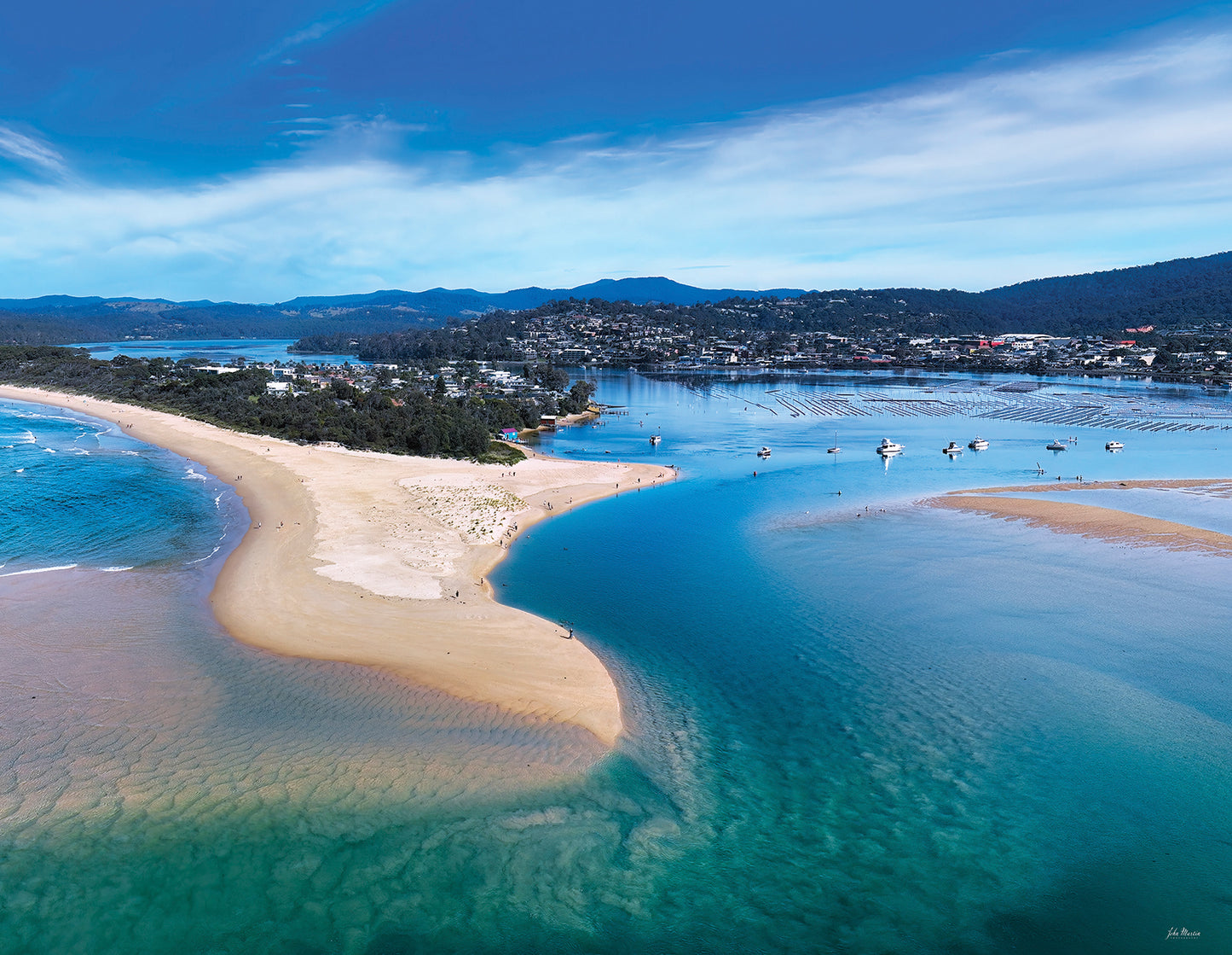 FRIDGE MAGNET - MERIMBULA LAKE