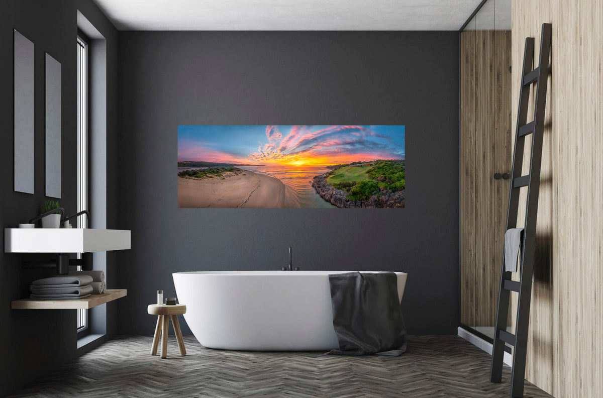 New Day - Short Point, Merimbula Pano - 3 to 1 format