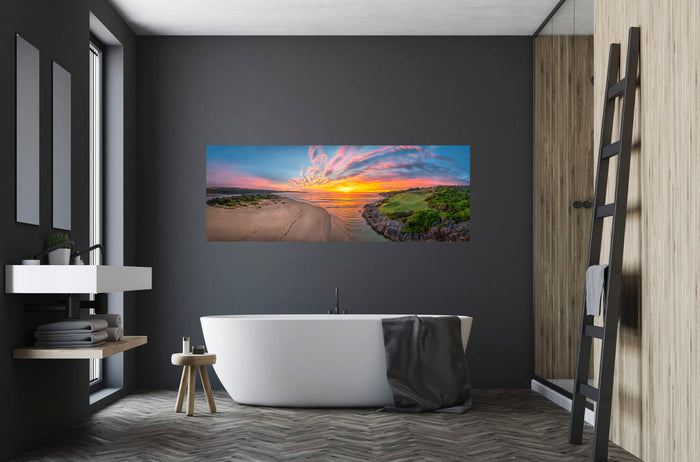 New Day - Short Point, Merimbula Pano - 3 to 1 format