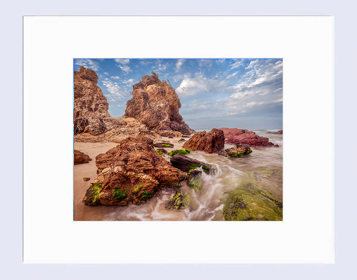 Mat Prints 16 x 20 inches - Pambula Rocks - Pambula