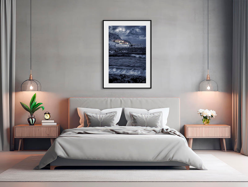 Merimbula Wharf B&W Splash of Colour