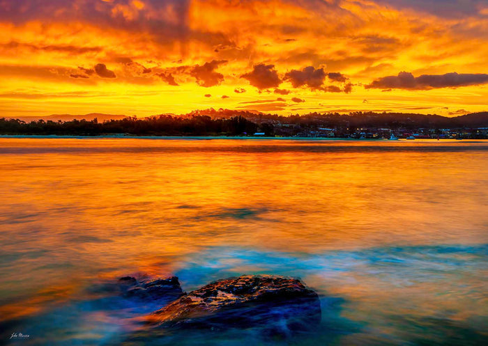Bar Beach Sunset Merimbula