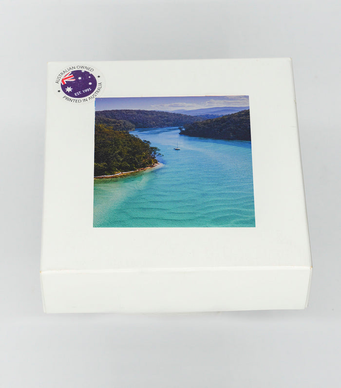 Coaster Set - Pambula River - Identical Set of Four - SQUARE