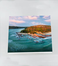 Coaster Set - Pambula From the Ocean - Identical Set of Four - SQUARE